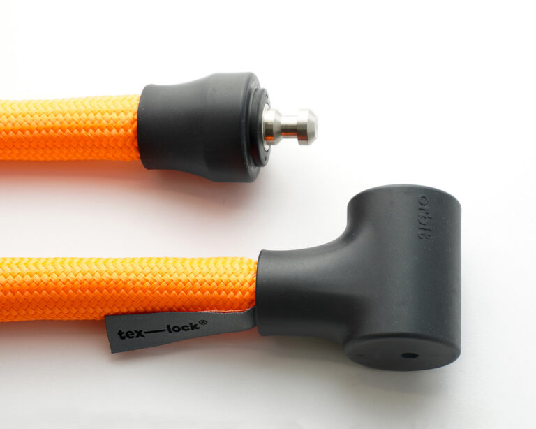 Textiles Lock texlock orbit | Rope lock made of textile & steel with HybridSecure™