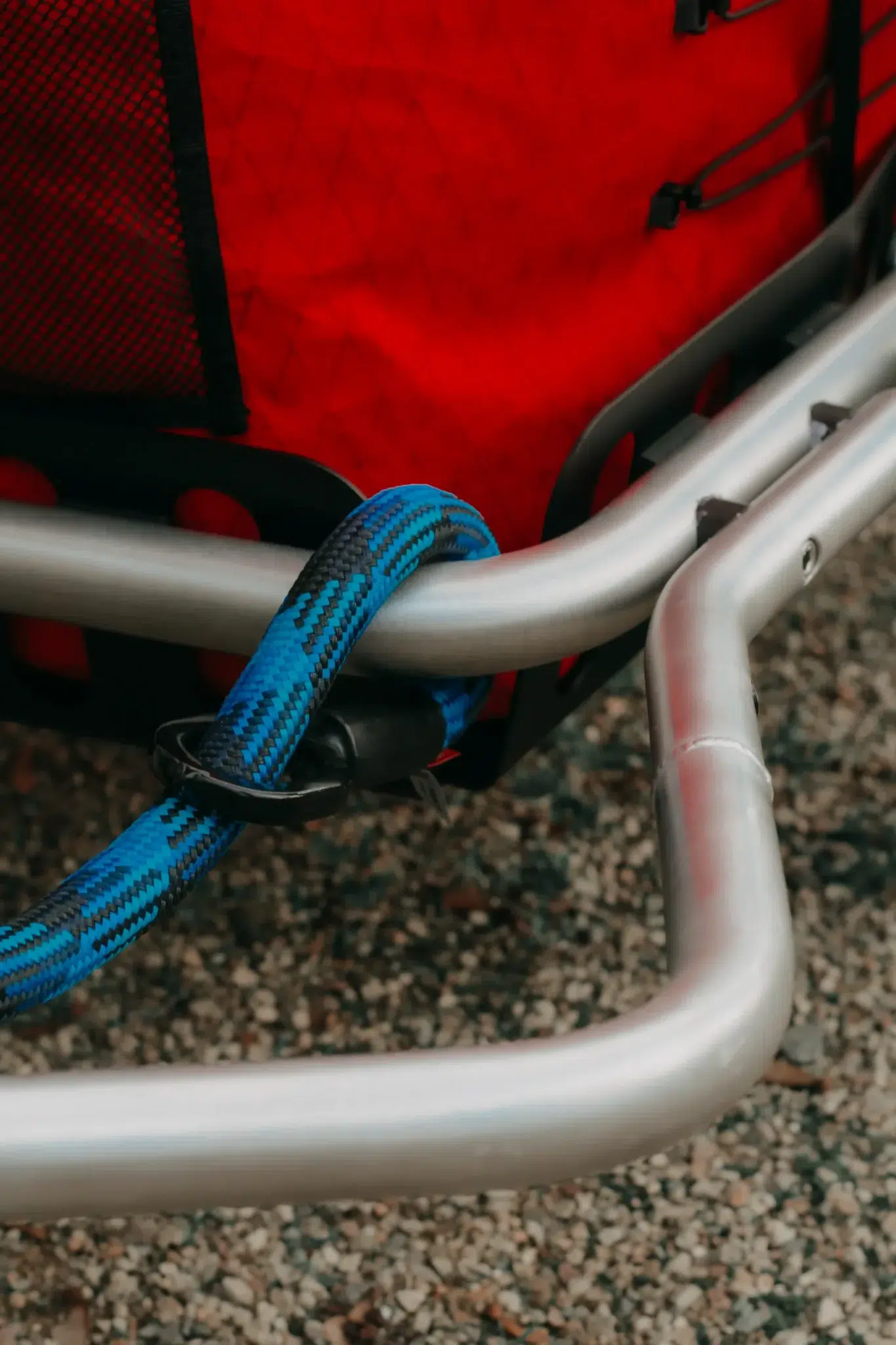 Textiles Lock tex-lock eyelet as bicycle trailer lock | tex-lock