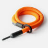 tex–lock mate wrapped into each other in acid orange with locking bolt through metal eyelet