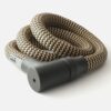 tex–lock orbit Fahrradschloss mit Lockpicking sicherem Schlosskörper, in 120 cm Länge, in Farbvariante wild-hemp, flexibel zusammengewickelt