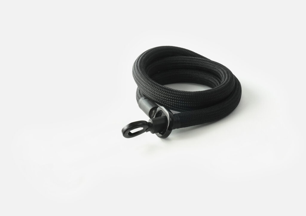 Textilseil in Länge L und Farbe onyx black