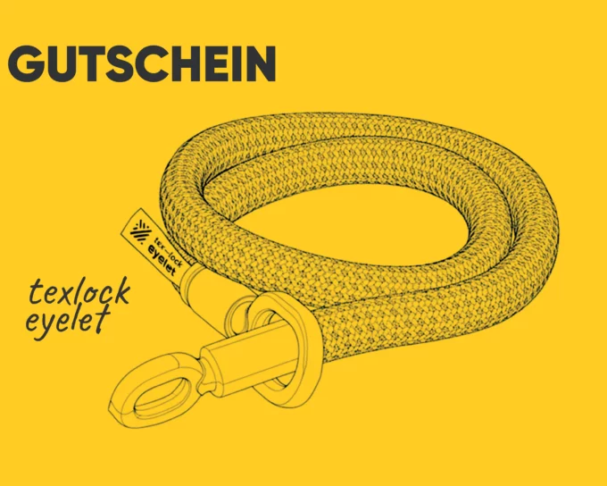 Geschenkgutschein texlock eyelet
