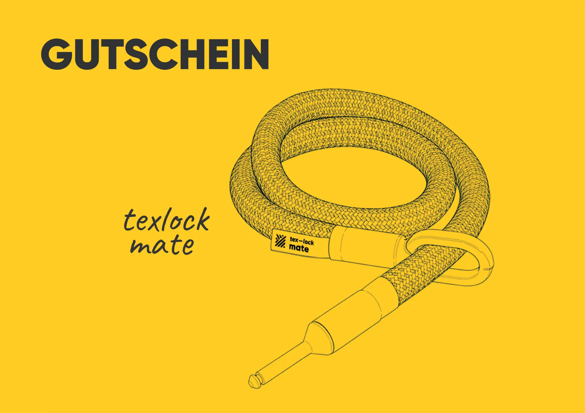 Geschenkgutschein texlock mate