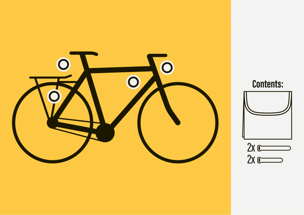 Fahrradschloss-Tasche | passend fr alle texlock Schlsser