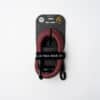 rot-goldenes texlock eyelet Set Textilschloss in Verpackung