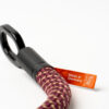 red-gold texlock eyelet Set textile lock with ART security certificate on woven label