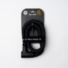 black texlock orbit textile lock in packaging