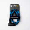 zwart-blauw texlock orbit textielslot in verpakking
