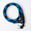 schwarz-blaues texlock orbit Textilschloss Lieferumfang