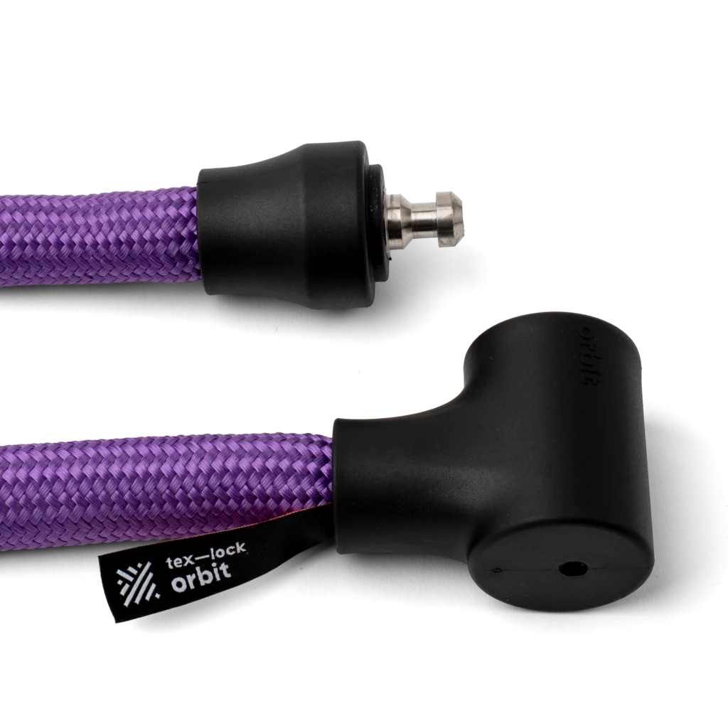 Textiles Lock texlock orbit | Rope lock made of textile & steel with HybridSecure™
