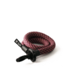 rot-goldenes texlock eyelet Seil Textilschloss zusammengerollt