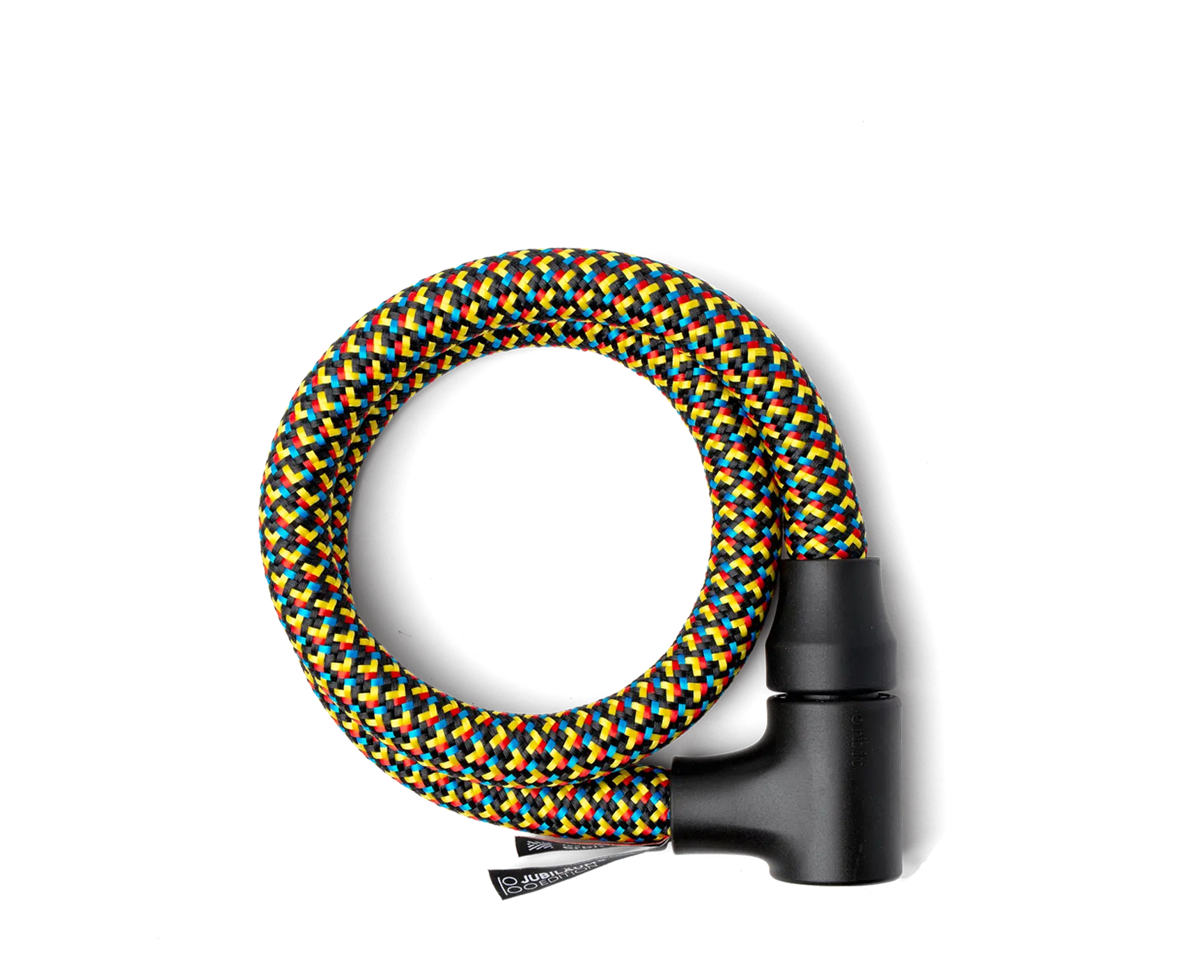 texlock orbit Fietsslot met veilig slothuis, in 100 cm lengte, in kleurvariant Bauhaus Dessau, flexibel samen te wikkelen