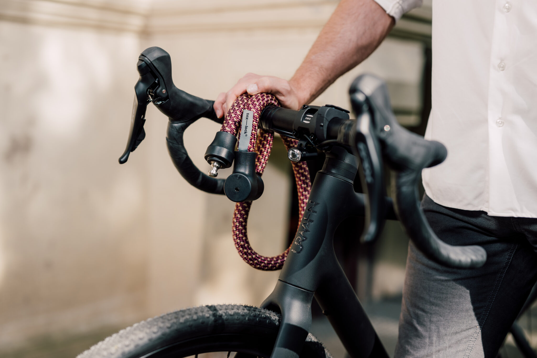 texlock orbit | Rope lock made of textile & steel with HybridSecure™